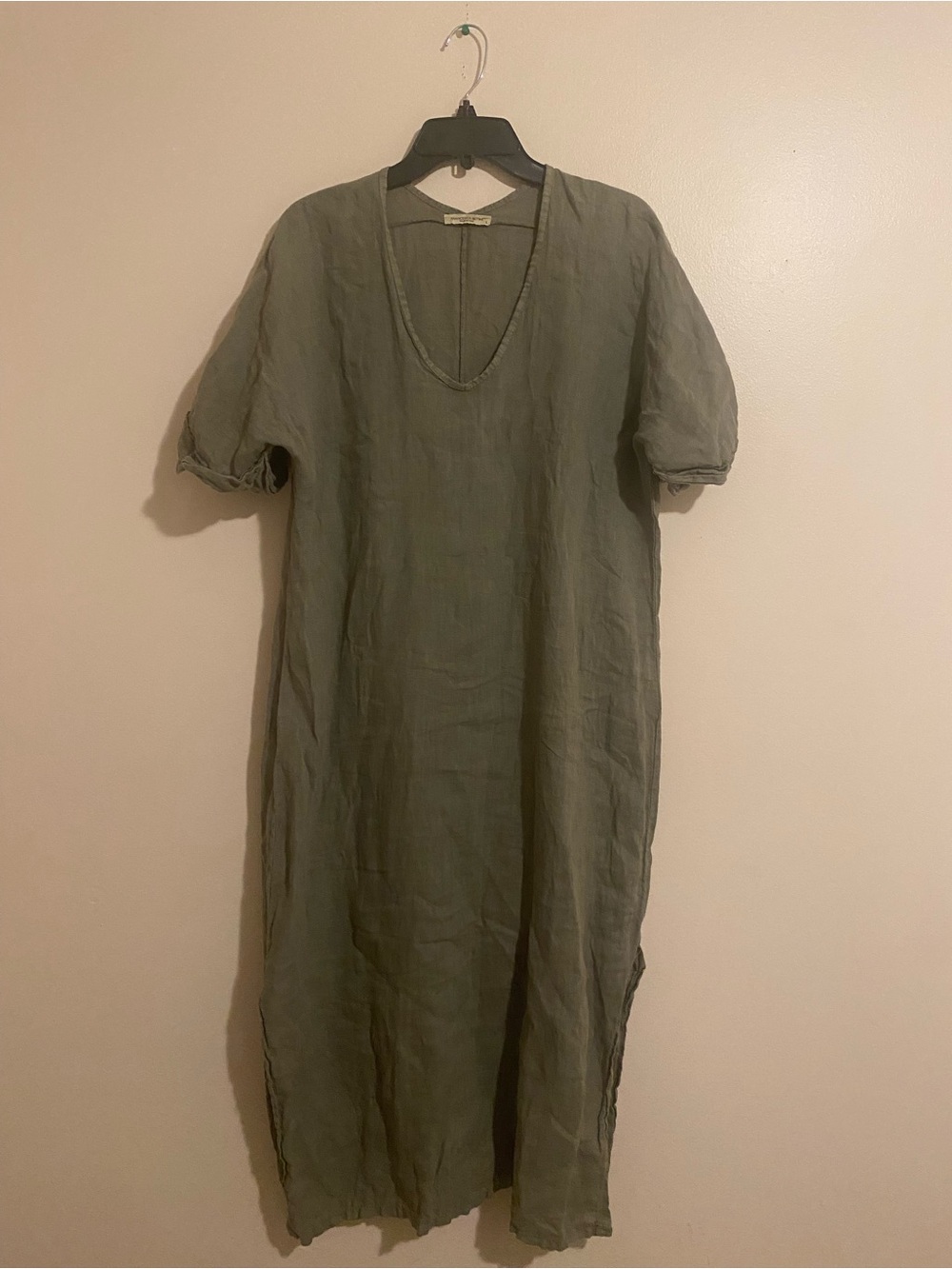 Francesca Bettini beautiful maxi linen dress